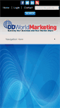 Mobile Screenshot of ddworldmarketing.com